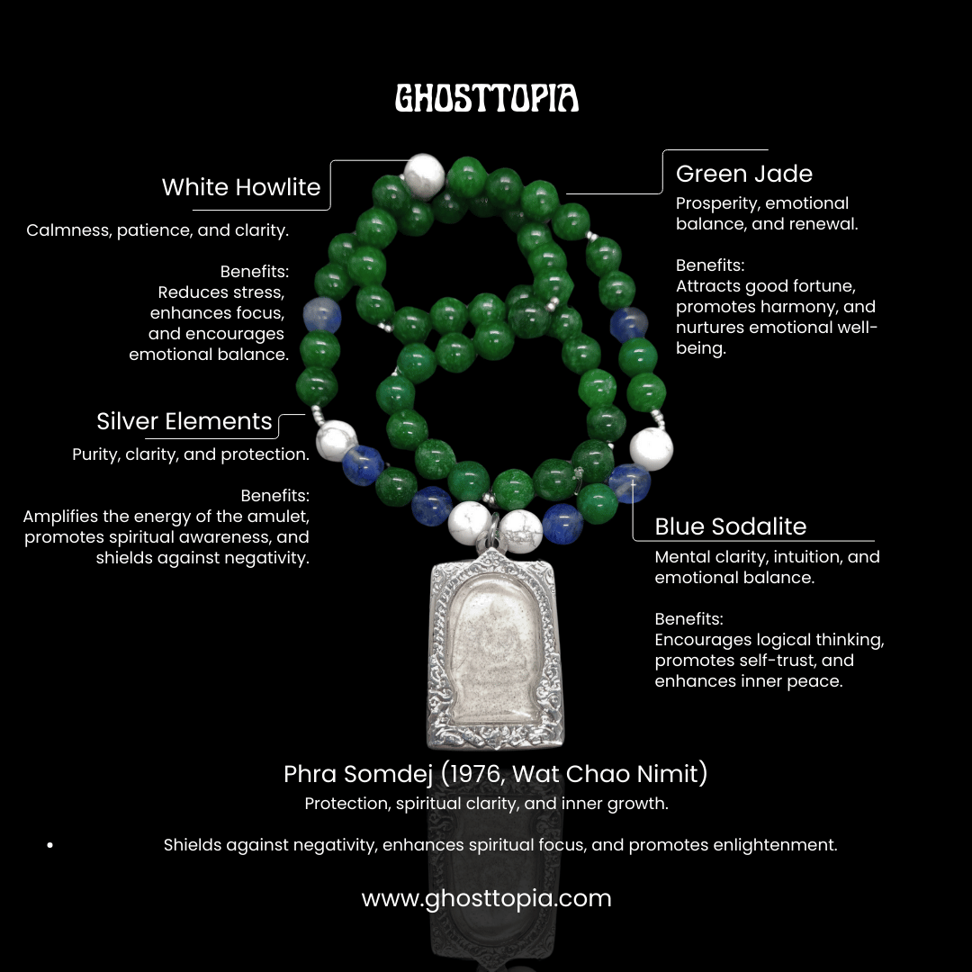 Harmony of Enlightenment (Exclusive Collection), Phra Somdej, 1976, Wat Chao Nimit, Phetchaburi, for Protection, Clarity, & Spiritual Growth (1)