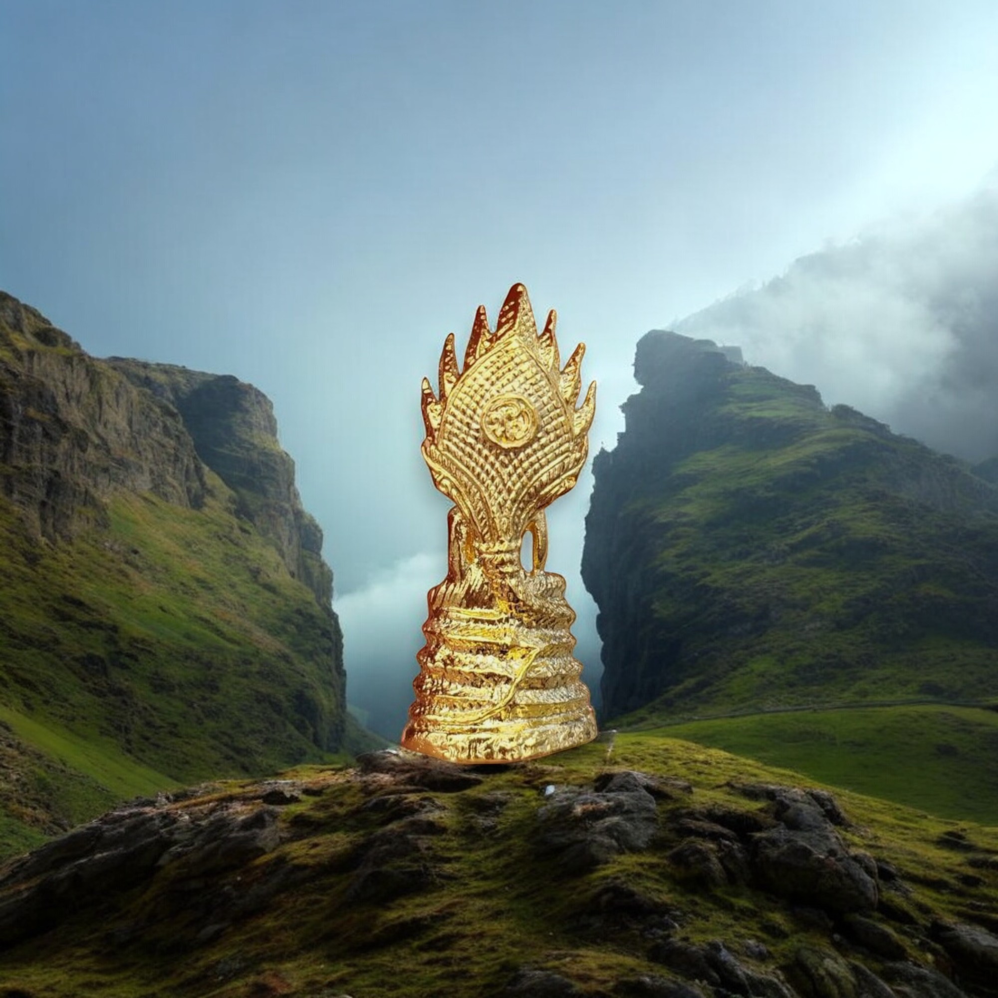 Phra Nak Prok Buddha Amulet – Wat Nak Prok – Buddhajayanti 2600th Anniversary Edition (2555 B.E. 2012 C.E (6)-Photoroom