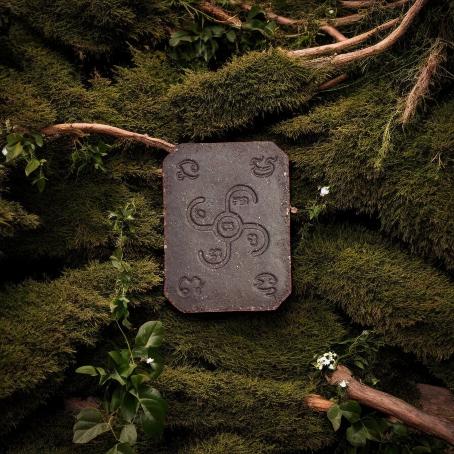 Phra Nak Prok Naga Buddha Amulet – Dark Charcoal Black (Piece 4065) – The Millionaire Series, Wat Nak Prok (2)-Photoroom