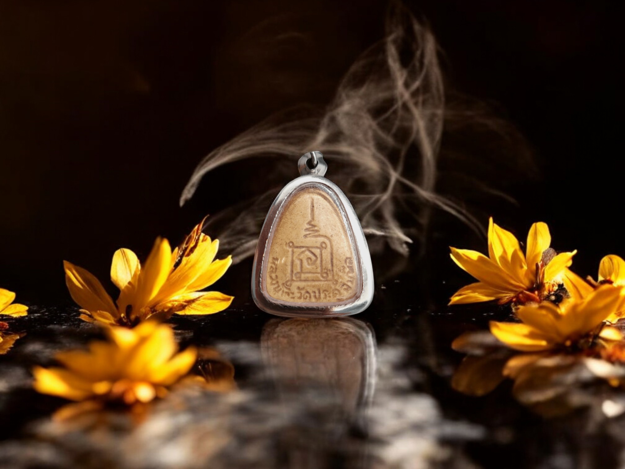 Phra Pidta with Two Takrut, 1979, Wat Pradoochimplee (2)-Photoroom