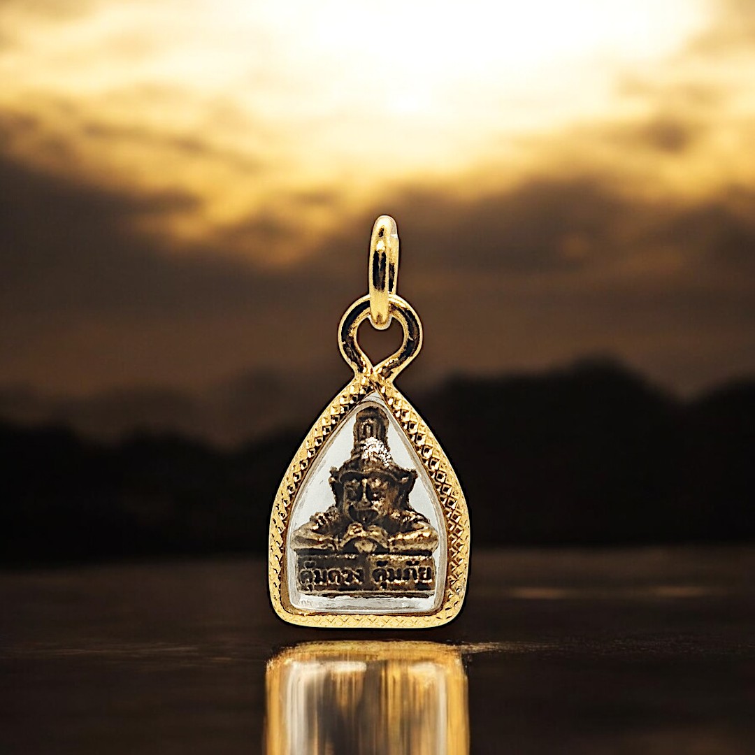 Rahu God Thai Amulet Pendant – Luck, Wealth, and Protection (2)