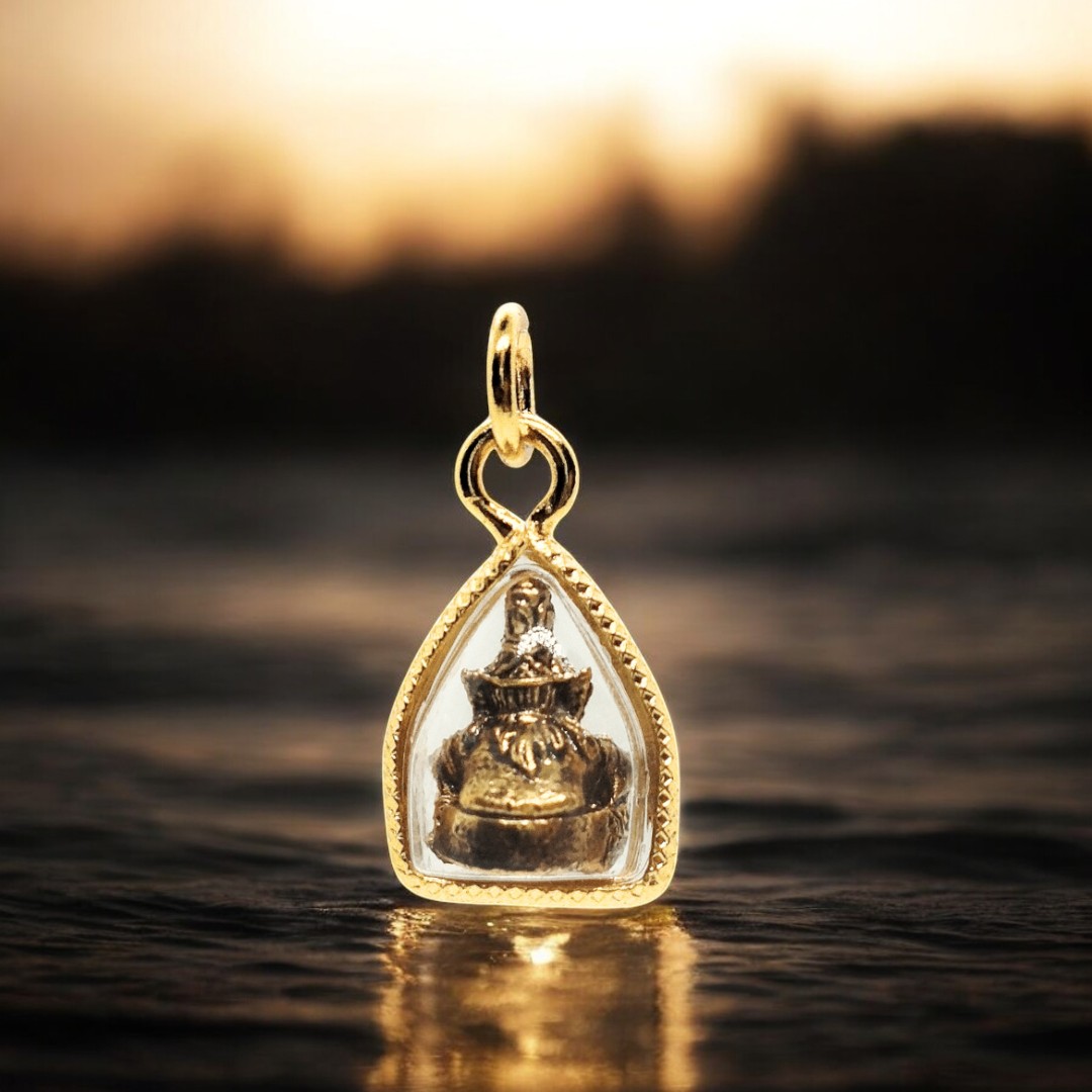 Rahu God Thai Amulet Pendant – Luck, Wealth, and Protection (3)