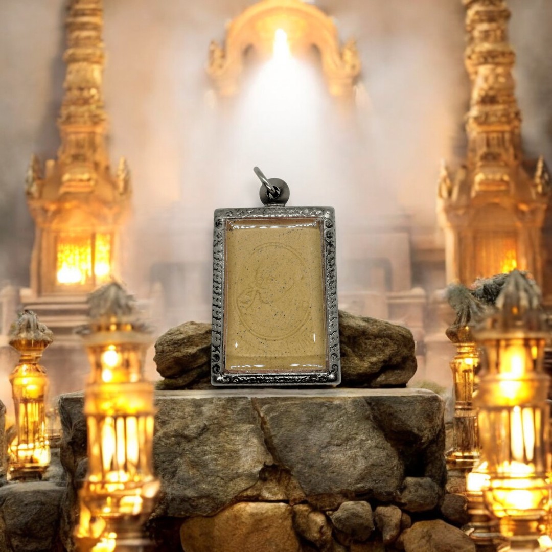 Somdej Khun Phaen, Luang Pho Phu, Wat Ban Rai, Year 2536 (2000), Nakhon Ratchasima Province, with Original Box-Photoroom