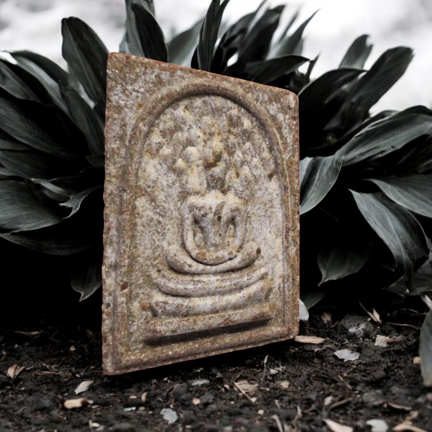 Somdej Prak Bodhi Khanaen, Luang Pho Kuay, Year 1969, Phra Chetuphon Temple, Year 12 with Certificate 1-Photoroom