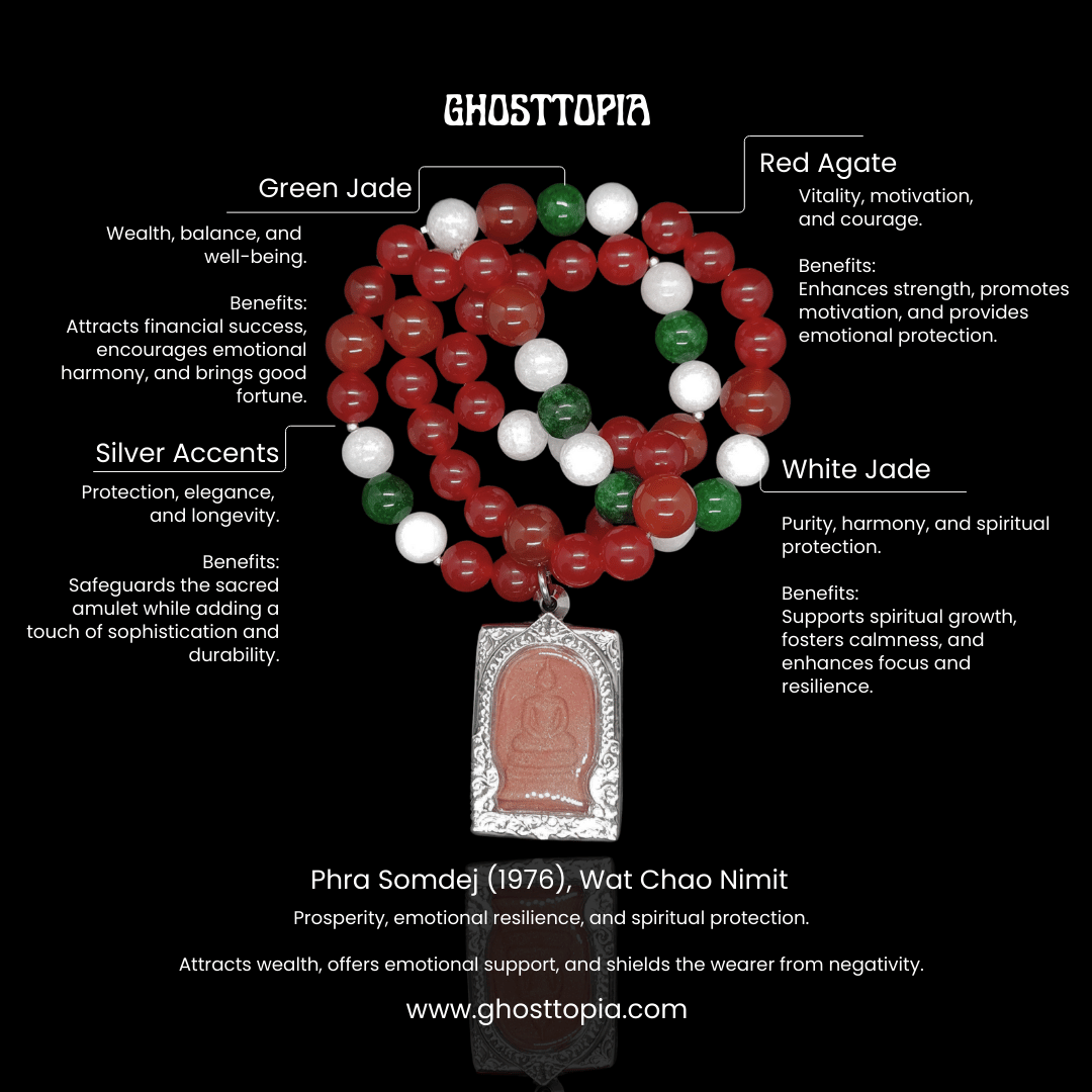 The Prosperity (Exclusive Collection), Phra Somdej, 1976, Wat Chao Nimit, Phetchaburi, for Prosperity, Protection, & Emotional Resilience (4)
