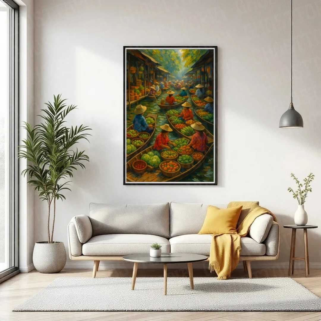 Floating Market Life Ghosttopia Art (1)