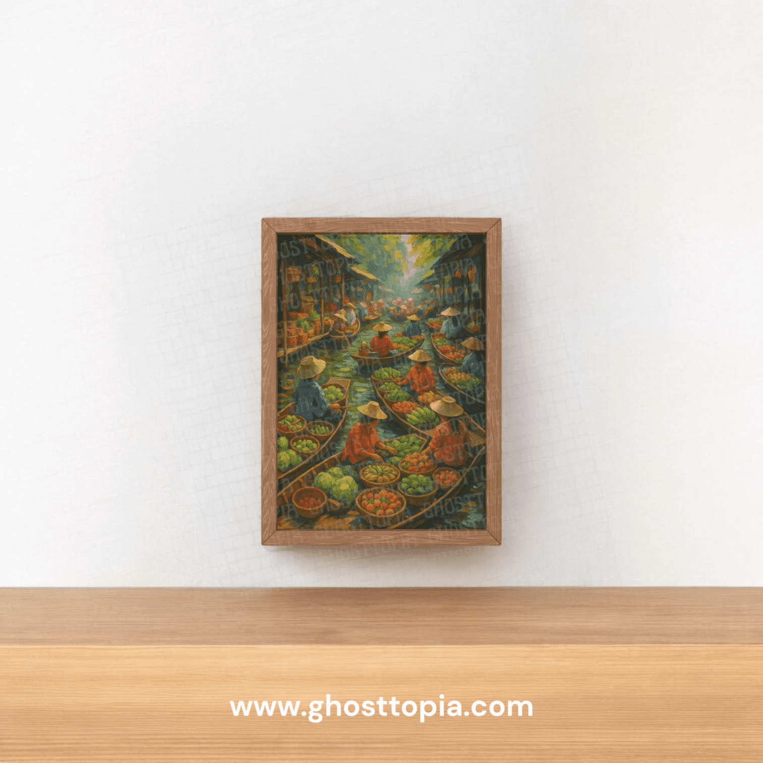 Floating Market Life Ghosttopia Art (2)