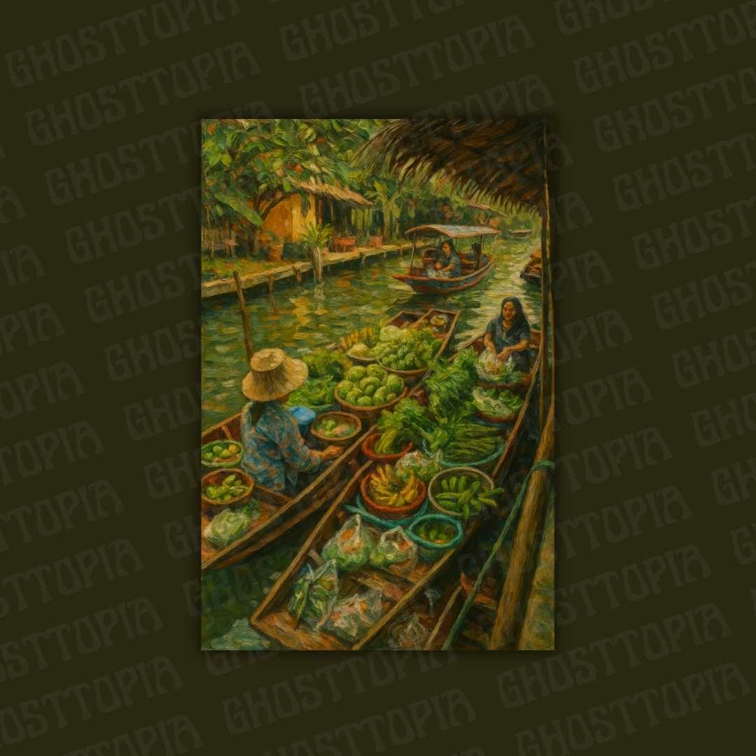 River Market Morning Ghosttopia Art (1)