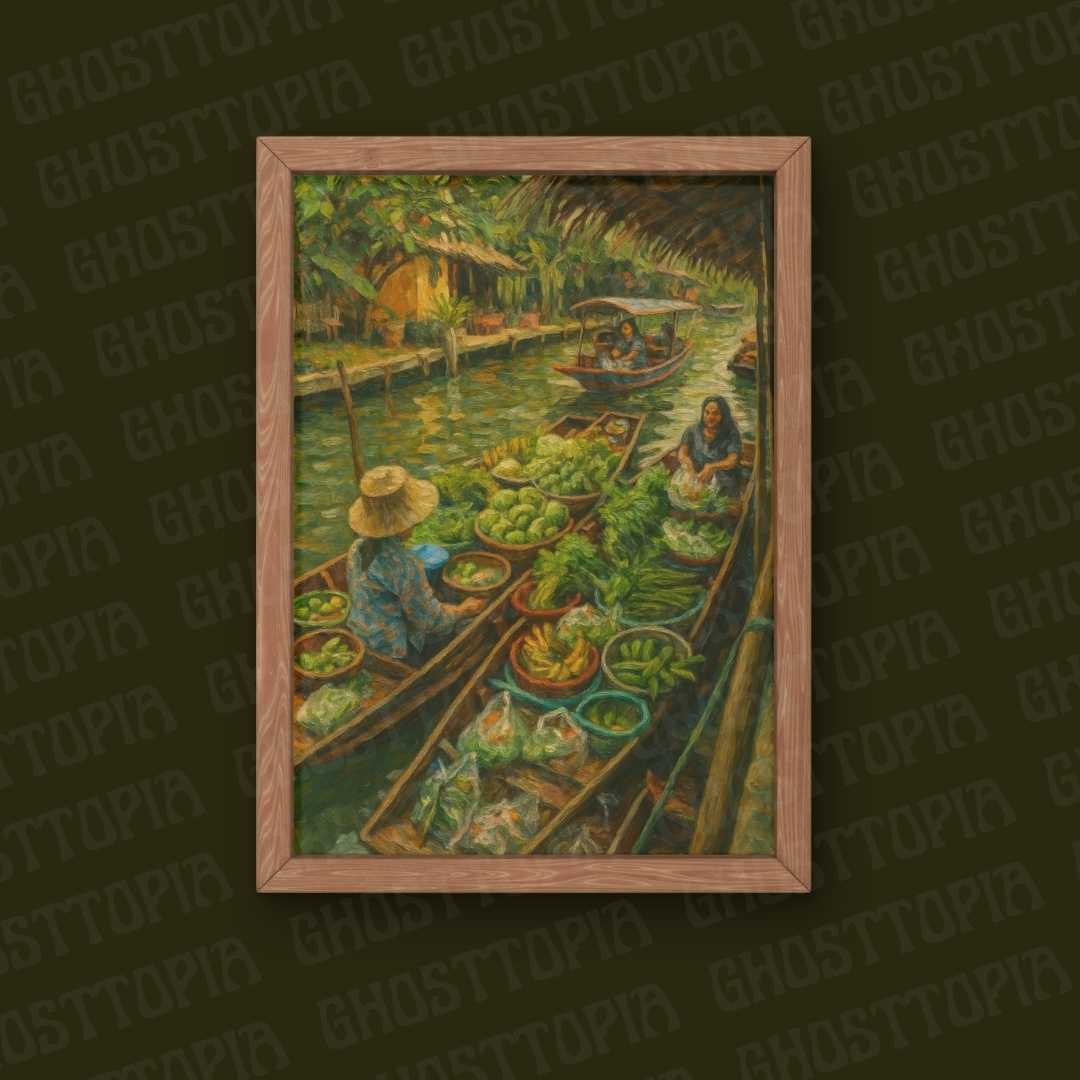 River Market Morning Ghosttopia Art (2)