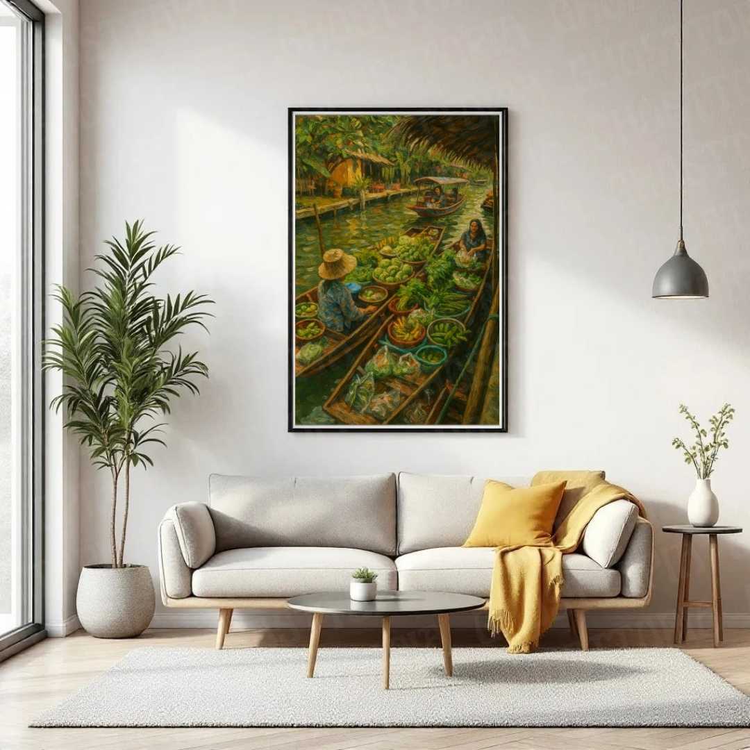 River Market Morning Ghosttopia Art (3)